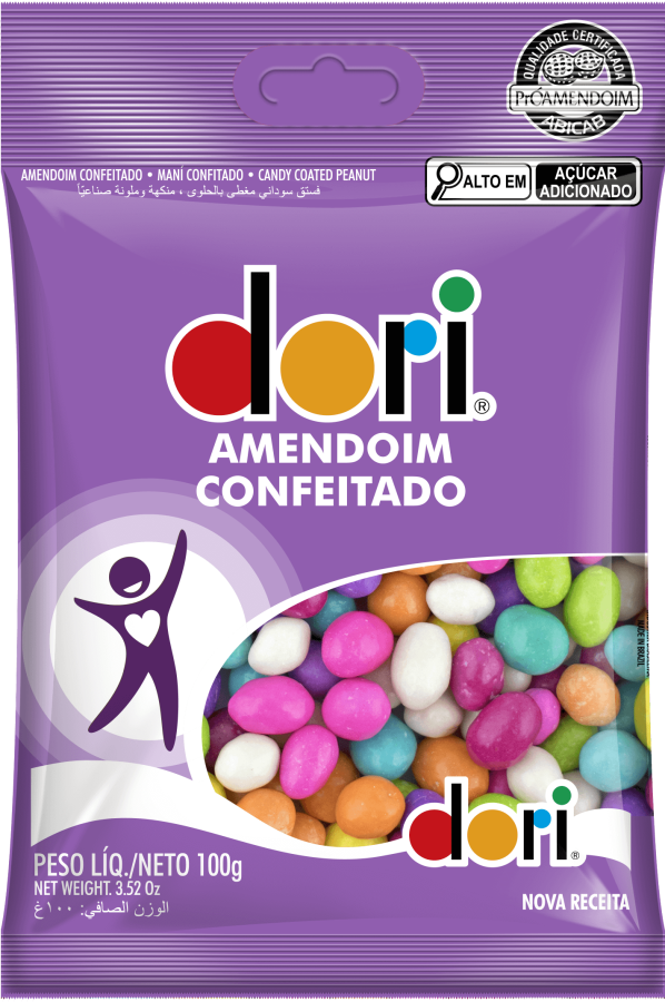 Amendoim Colorido 100g