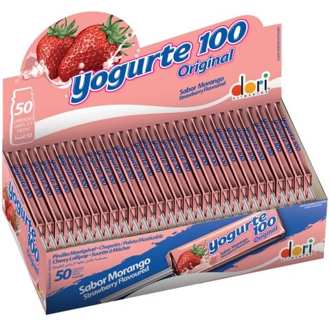 Pirulito Mastigavel Yogurte100