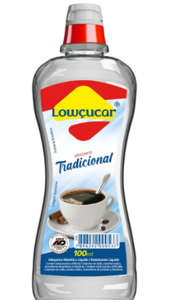 Adoçante Lowçucar Plus Tradicional Líquido 100Ml