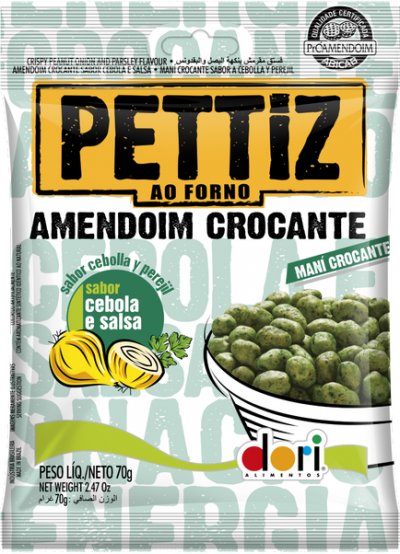 Amendoim Pettiz Cebola Salsa 70g