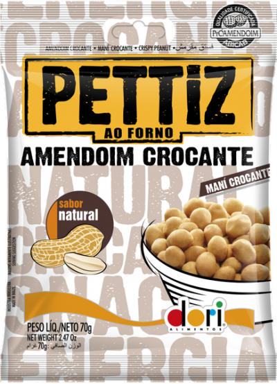 Amendoim Pettiz Natural 70g
