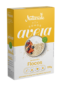 Aveia em Flocos Naturale 170g