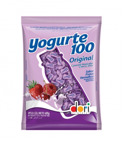 Bala Yogurte Frutas Vermelhas 600g