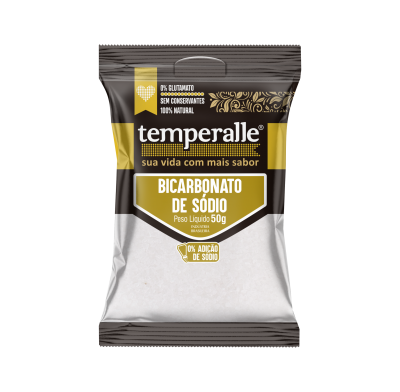 Bicarbonato de Sódio Temperalle 50g