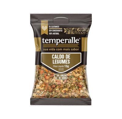 Caldo de Legumes Temperalle 15g