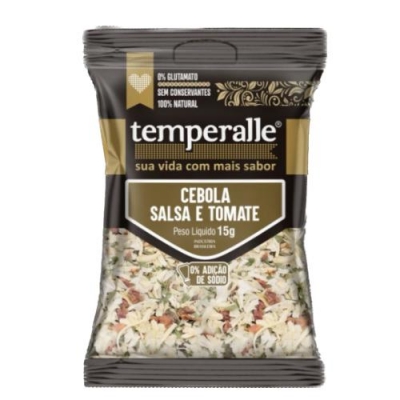 Cebola Salsa e Tomate Temperalle 15g