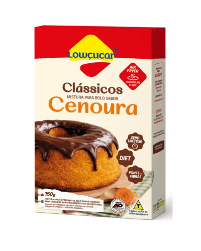 Bolo Diet - Cenoura