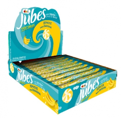 Jubes Fruit Snacks Hipnose Banana 48g