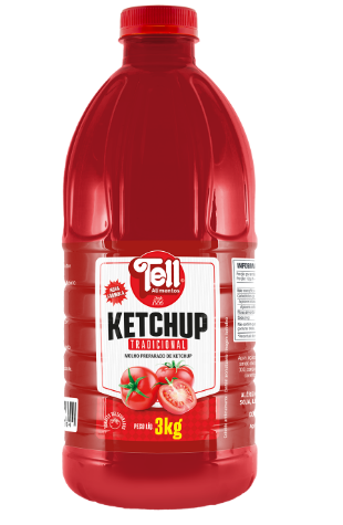 Ketchup Tradicional Tell 3kg