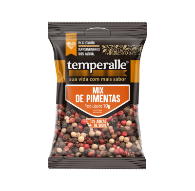 Mix de Pimentas Temperalle 10g