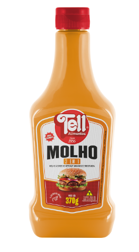 Molho 3 em 1 Tell 370g