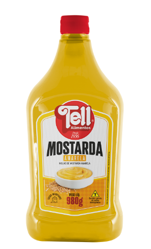 Mostarda Amarela Tell 980g
