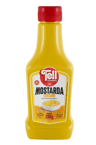 Mostarda Amarela Tell 200g