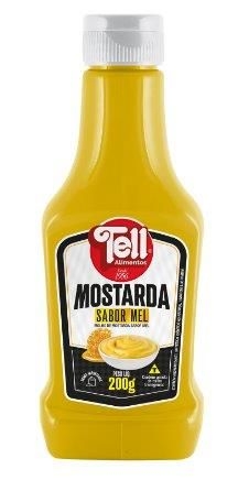 Mostarda sabor mel Tell 200g