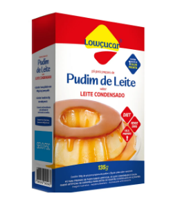 Pudim De Leite Sabor Leite Condensado Com Calda Pronta De Sabor Caramelo Lowçucar 135G