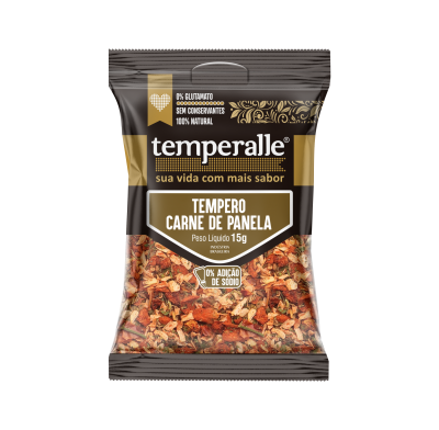 Tempero Carne de Panela Temperalle 15g