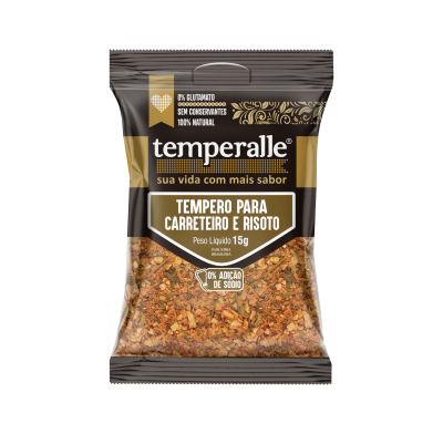 Tempero para Carreteiro e Risoto Temperalle 15g