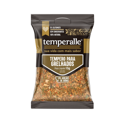 Tempero para Grelhados Temperalle 15g